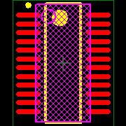 TLE7233GXUMA1 Footprint - Infineon