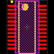 TLE7233GXUMA1 Footprint - Infineon