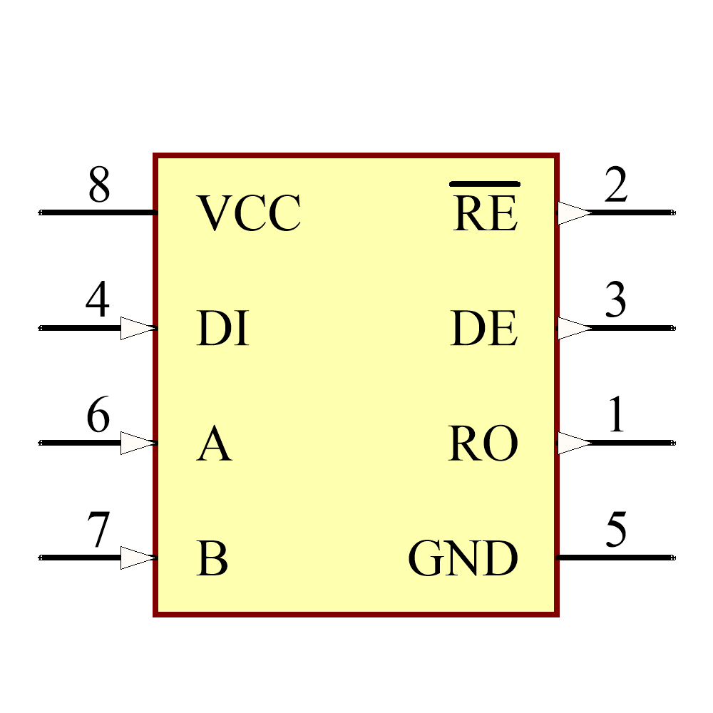 ADM483EARZ-REEL Symbol - Analog Devices