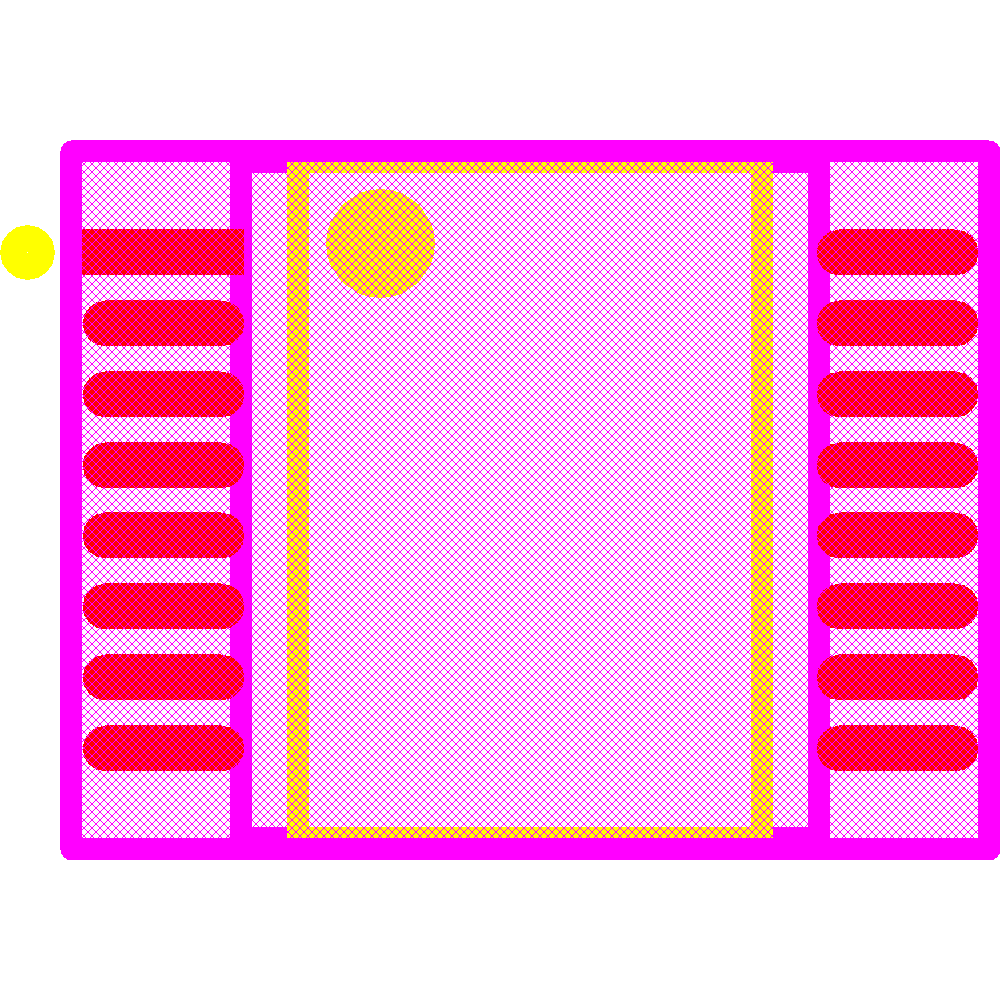 MIC2182-3.3YSM Footprint - Microchip