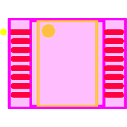 MIC2182-3.3YSM Footprint - Microchip