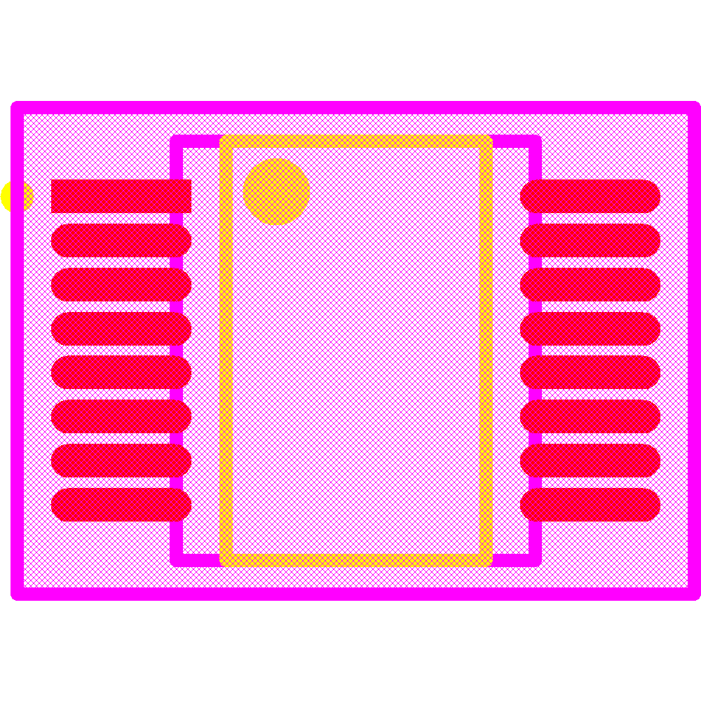 MIC2182-3.3YSM Footprint - Microchip