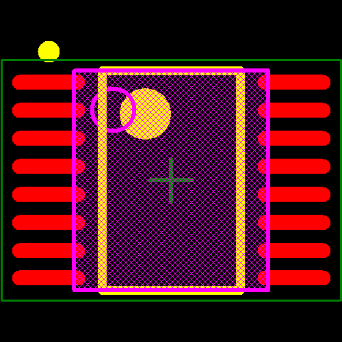 LM3450AMTX/NOPB Footprint - Texas Instruments