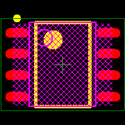 ISO7420FEDR Footprint - Texas Instruments