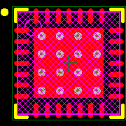 DSPIC30F2011-30I/ML Footprint - Microchip