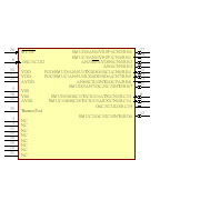 DSPIC30F2011-30I/ML Symbol - Microchip