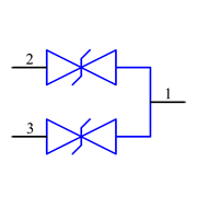 ESD122DMXR Symbol - Texas Instruments