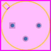 2N2905A Footprint - Microchip