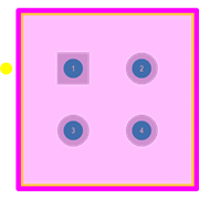 CNY70 Footprint - Vishay