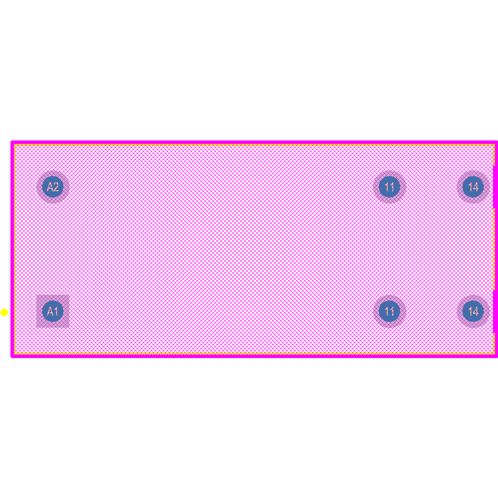 1-1415898-4 Footprint - TE Connectivity
