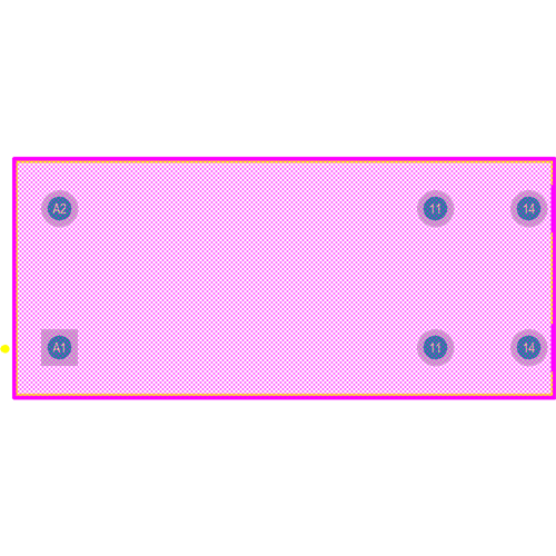 1-1415898-4 Footprint - TE Connectivity