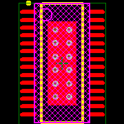 TPS767D301QPWPRQ1 Footprint - Texas Instruments