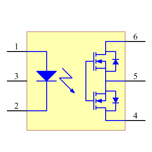 AQV251G Symbol - Panasonic