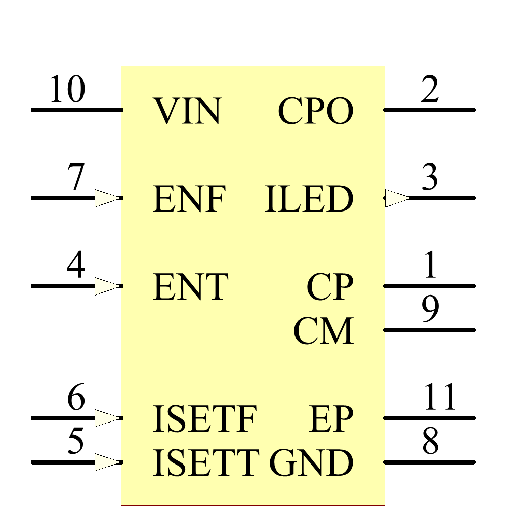 LTC3218EDDB#TRPBF Symbol - Analog Devices