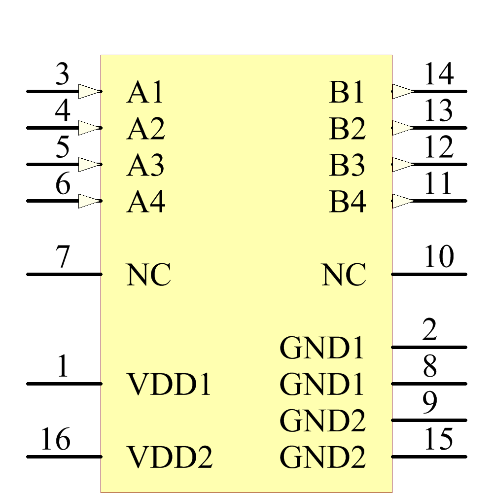 SI8645BC-B-IS1 Symbol - Silicon Lab