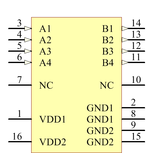 SI8645BC-B-IS1 Symbol - Silicon Lab