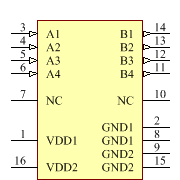 SI8645BC-B-IS1 Symbol - Silicon Lab