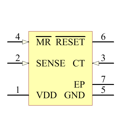TPS3808G12DRVRG4 Symbol - Texas Instruments