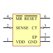 TPS3808G12DRVRG4 Symbol - Texas Instruments
