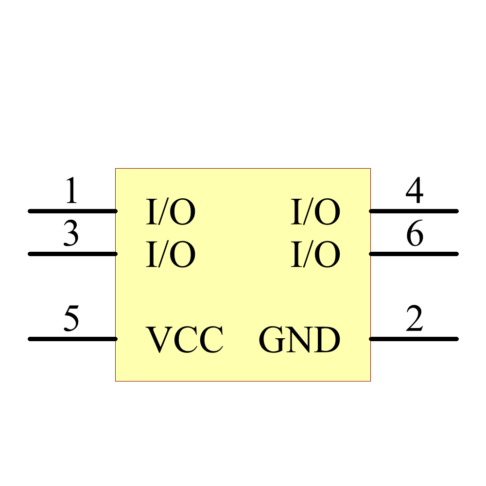 NUP4302MR6T1 Symbol - onsemi