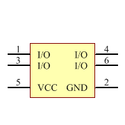 NUP4302MR6T1 Symbol - onsemi
