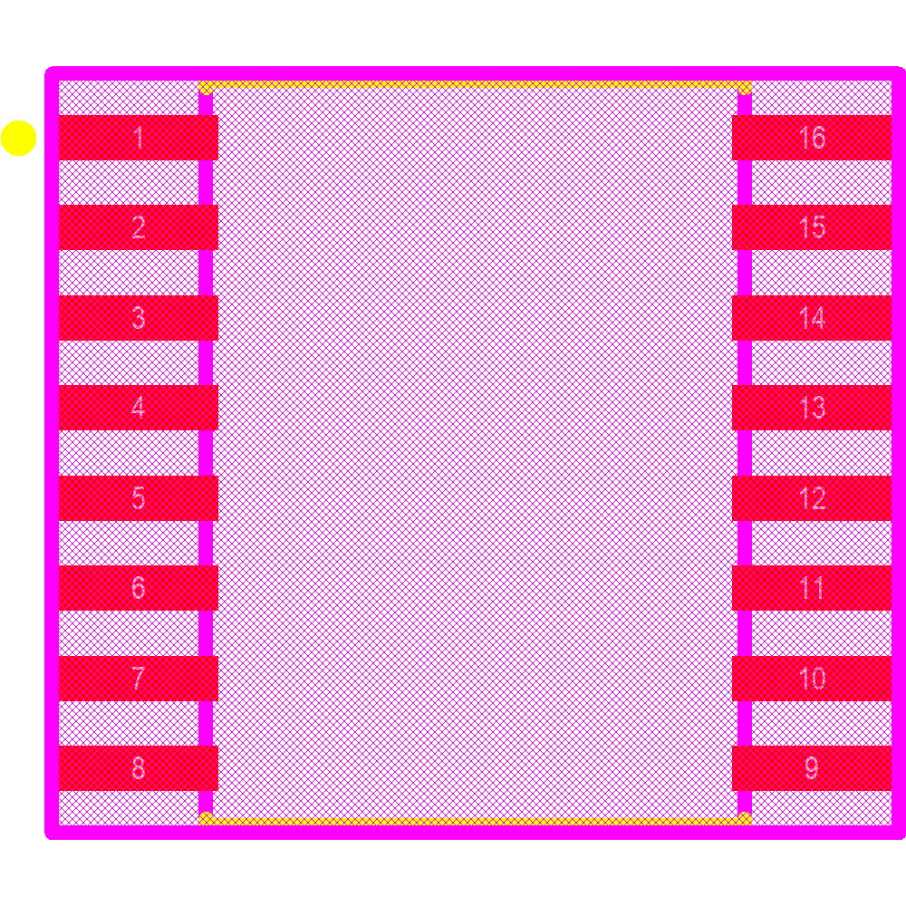 ACS724KMATR-30AU-T Footprint - Allegro MicroSystems