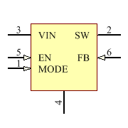 TPS62236DRYT Symbol - Texas Instruments