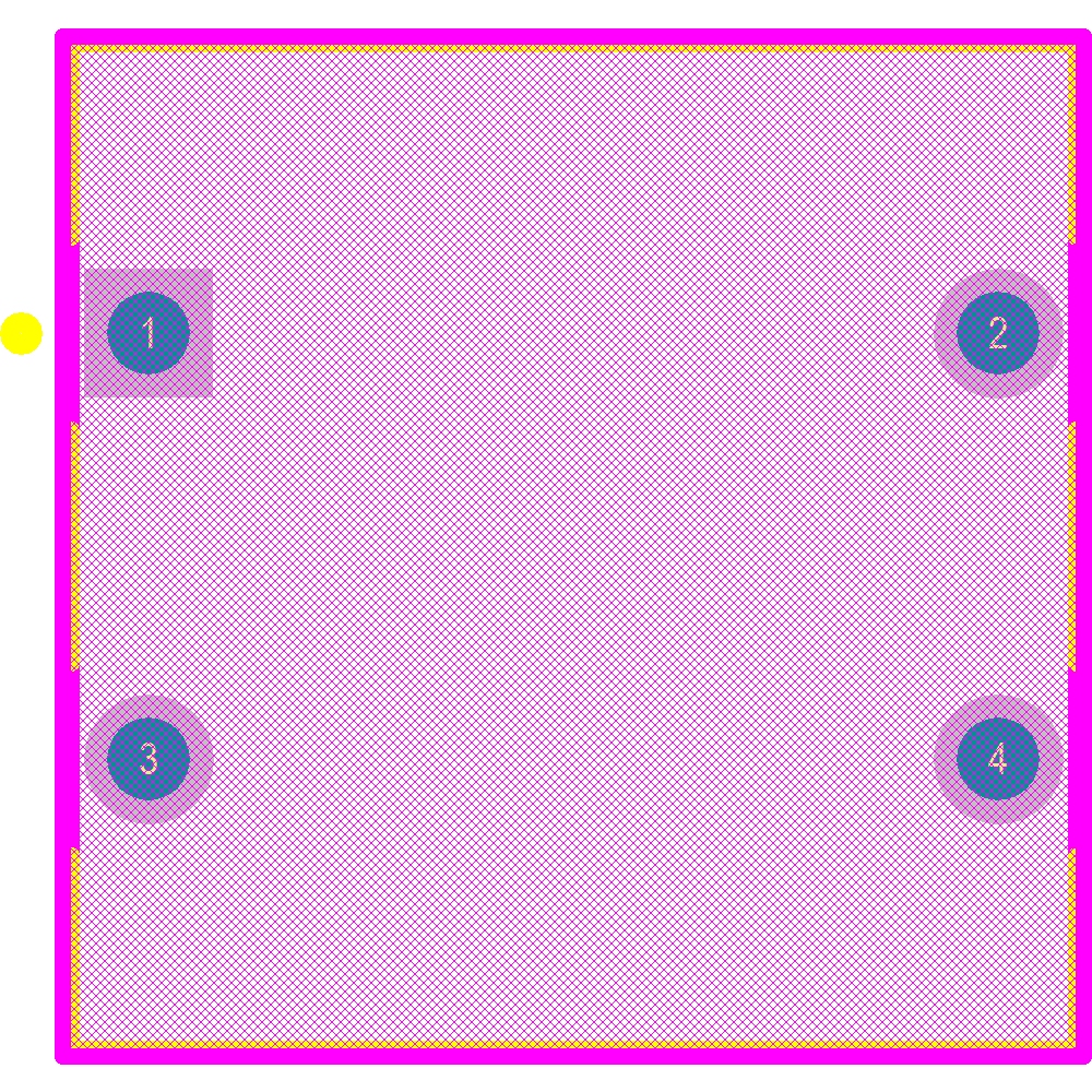 JB15KP-1A Footprint - NKK Switches