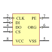 93LC76T-I/SN Symbol - Microchip