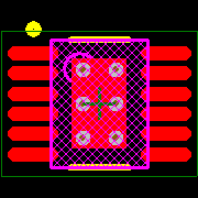 LTC3863HMSE#TRPBF Footprint - Analog Devices