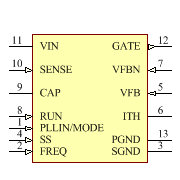 LTC3863HMSE#TRPBF Symbol - Analog Devices