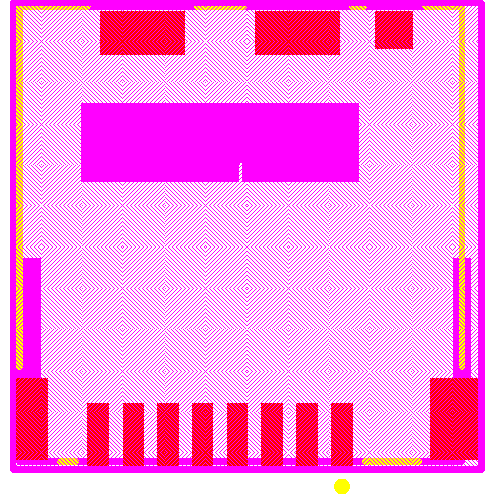 DM3CS-SF Footprint - HIROSE ELECTRIC