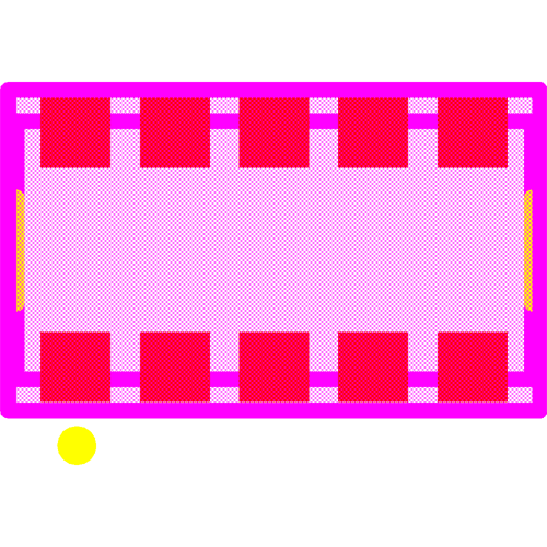 745C101473JP Footprint - CTS Components