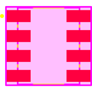AD4PS-1+ Footprint - Mini-Circuits