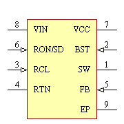 LM5007SD/NOPB Symbol - Texas Instruments