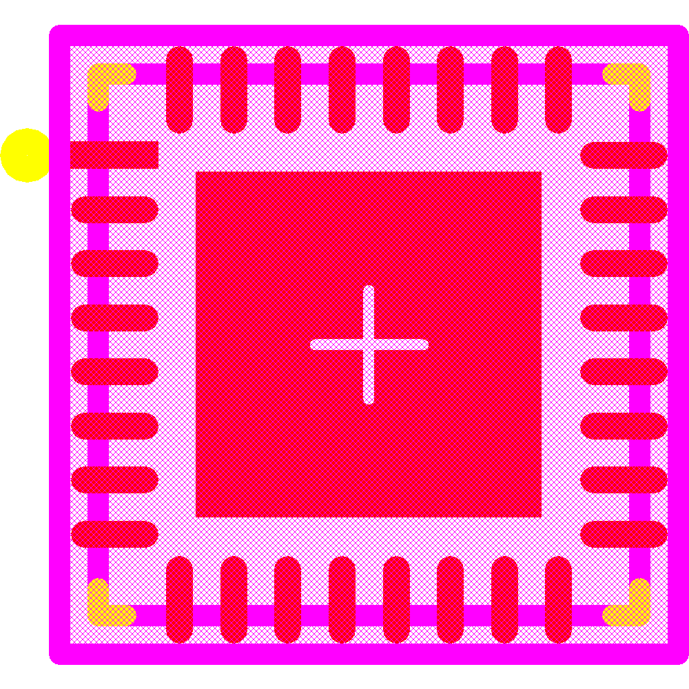 HMC8200LP5ME Footprint - Analog Devices