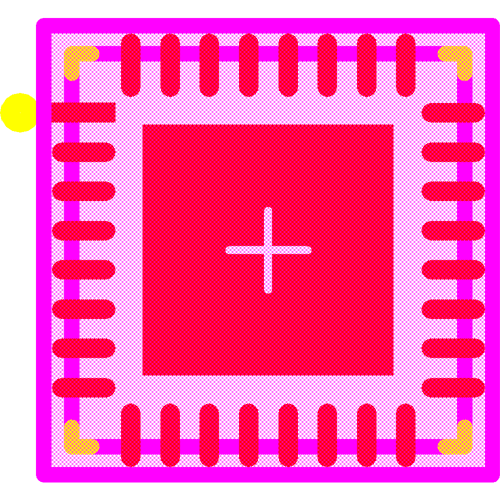 HMC8200LP5ME Footprint - Analog Devices