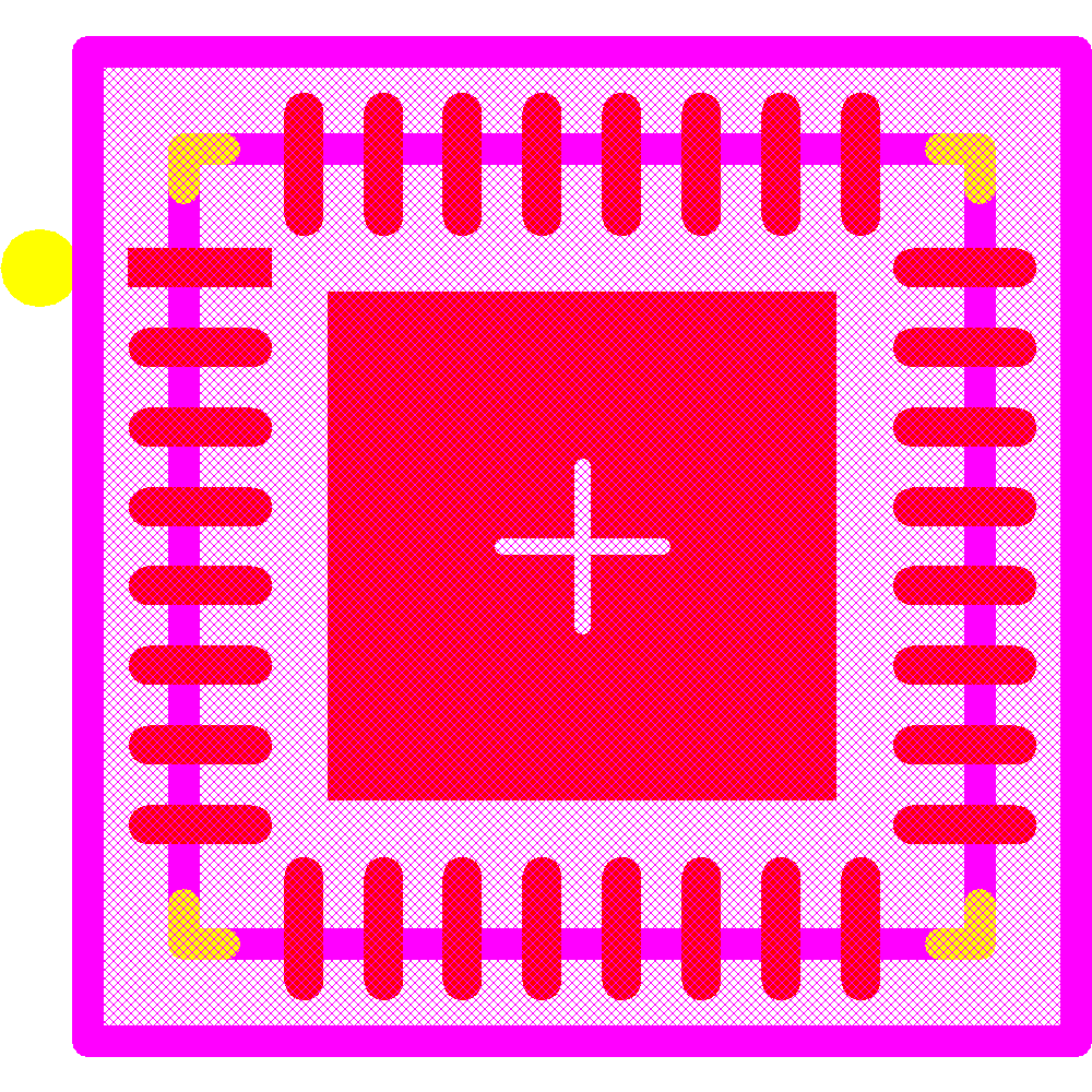 HMC8200LP5ME Footprint - Analog Devices
