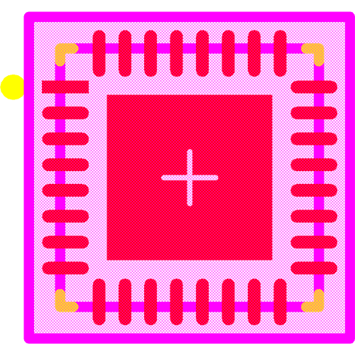 HMC8200LP5ME Footprint - Analog Devices