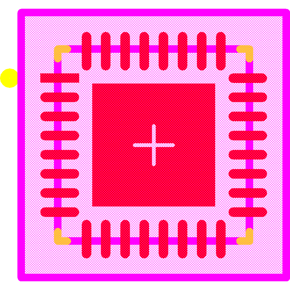 HMC8200LP5ME Footprint - Analog Devices
