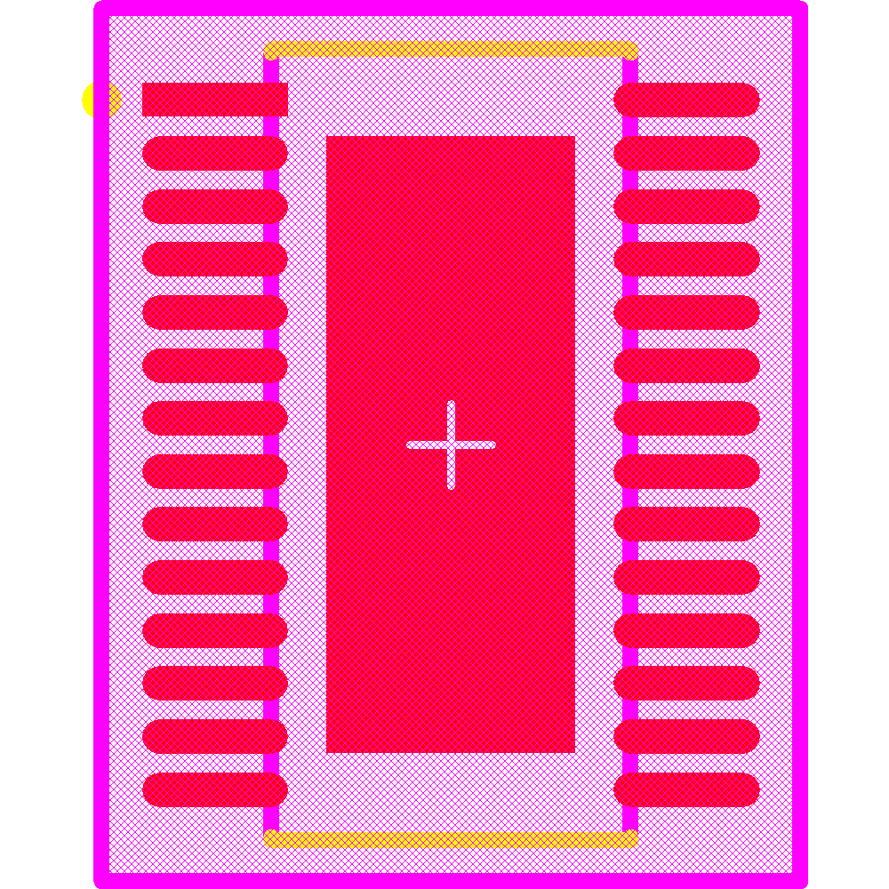 LT3965IFE#TRPBF Footprint - Analog Devices