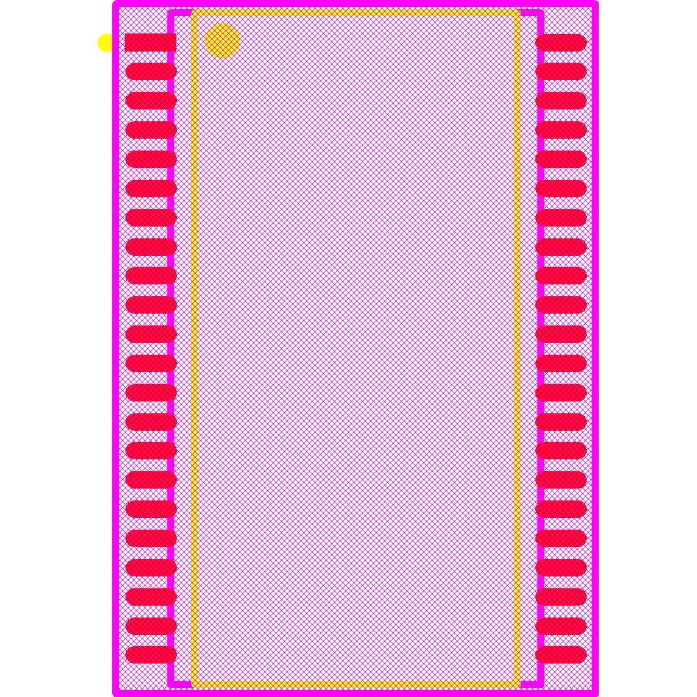 CY62157ESL-45ZSXI Footprint - Infineon