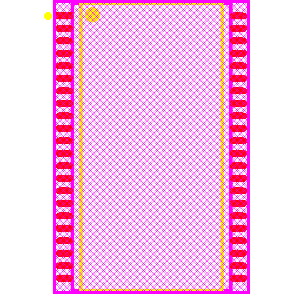 CY62157ESL-45ZSXI Footprint - Infineon