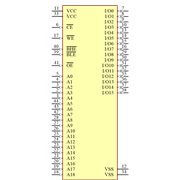 CY62157ESL-45ZSXI Symbol - Infineon
