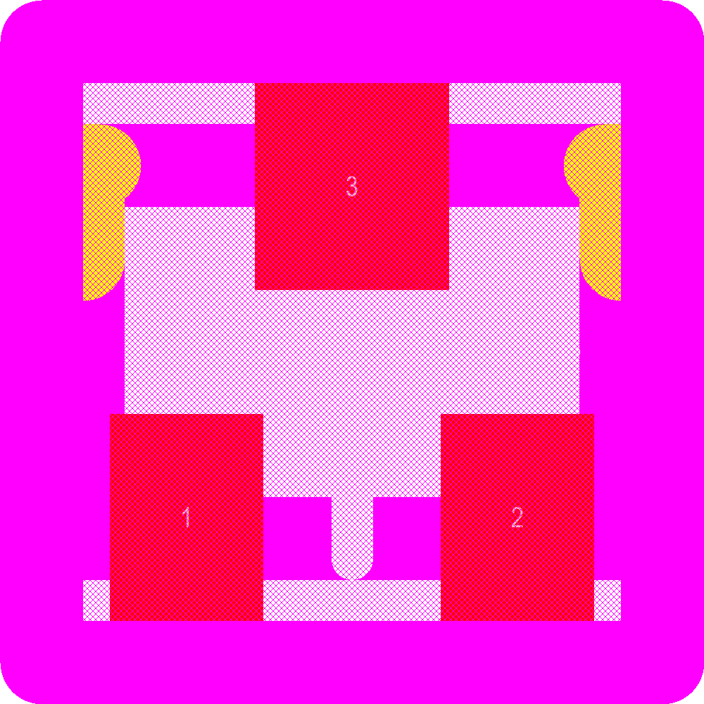 2SCR523MT2L Footprint - ROHM
