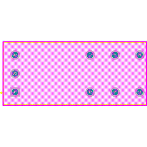 5-1393243-6 Footprint - TE Connectivity