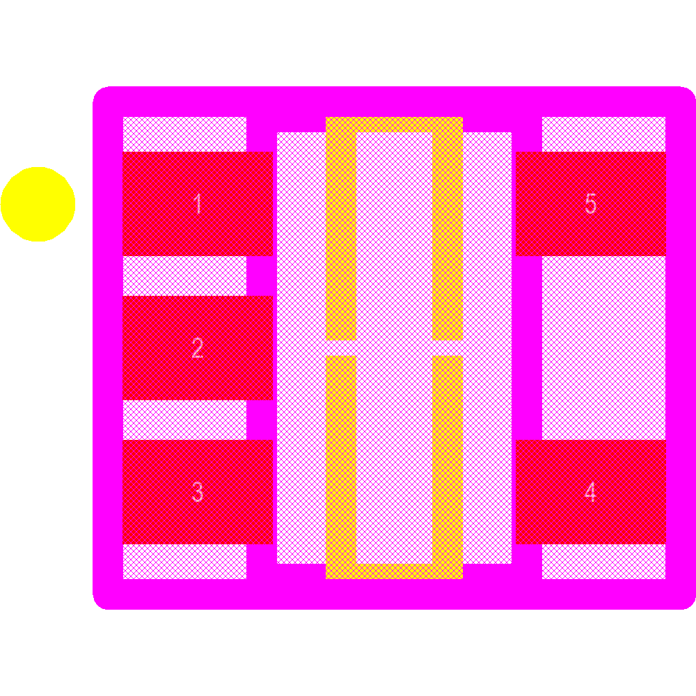 SP0504BAHTG Footprint - Littelfuse