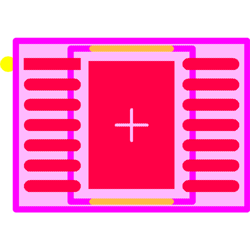 BTS72002EPAXUMA1 Footprint - Infineon