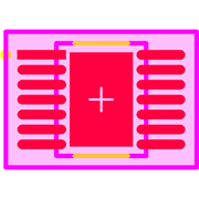 BTS72002EPAXUMA1 Footprint - Infineon