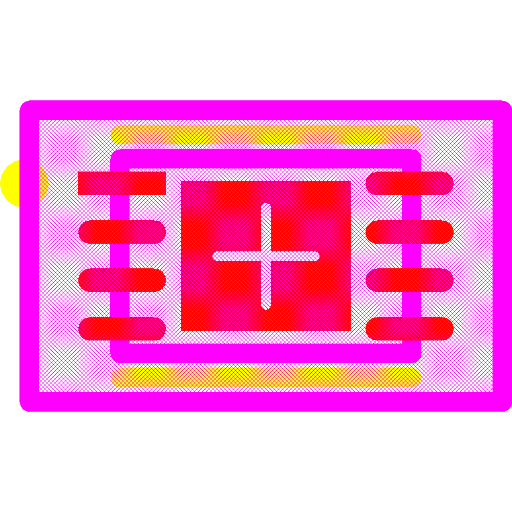MCP9804T-E/MCVAO Footprint - Microchip